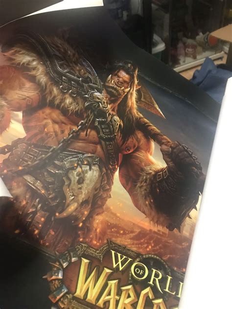 World of Warcraft Poster, Video Gaming, Gaming Accessories, Interactive ...