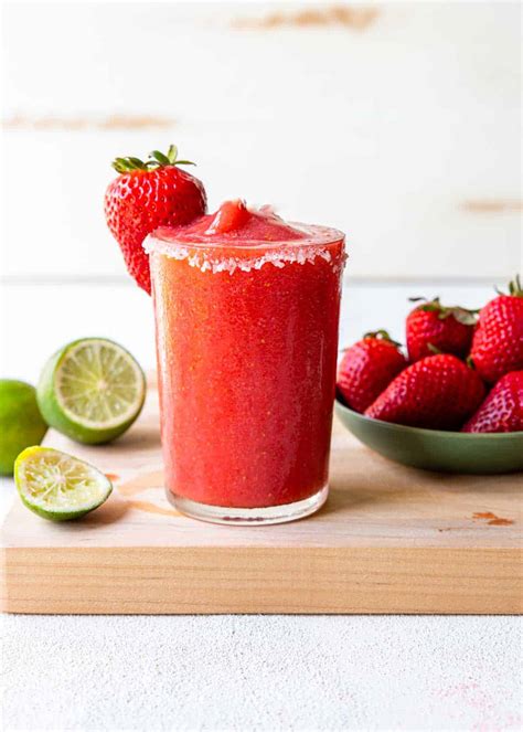 Frozen Strawberry Margarita Recipe With Triple Sec at Terrance Mitchell