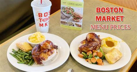 Boston Market Menu Prices of all Specials and Nutrition Facts