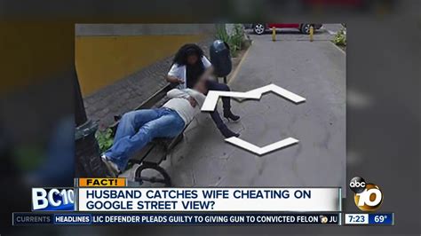 woman caught cheating  street view youtube