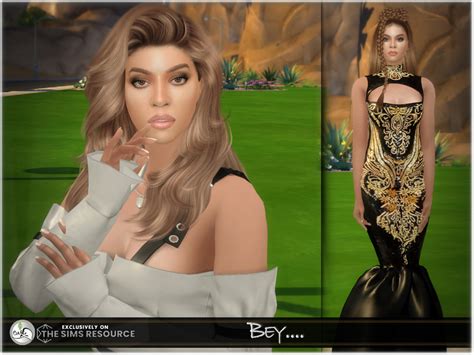 The Sims Resource - SIM Beyonce (inspiration)