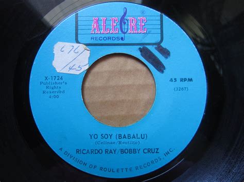 REDUCED Ricardo Ray /Bobby Cruz - lighten up baby ALEGRE - Record Sales