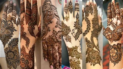 Arabic mehndi design simple/ mehndi design 2024 new style simple ...