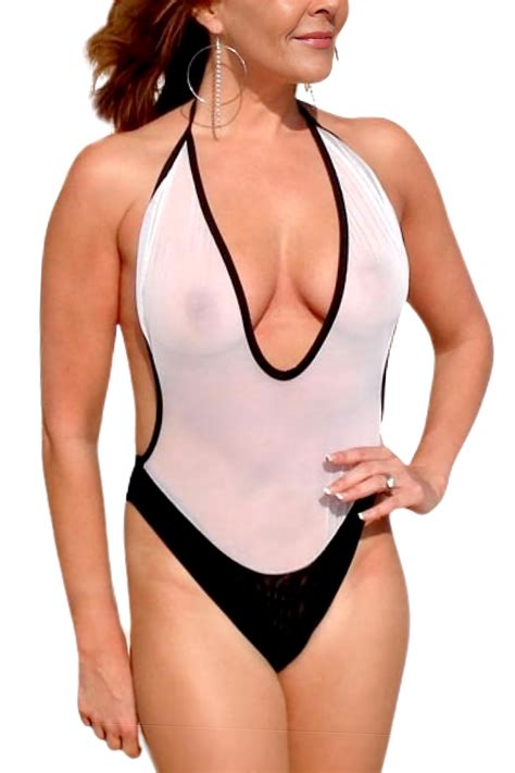 See-Through One-Piece Swimsuits – Brigitewear International, LLC