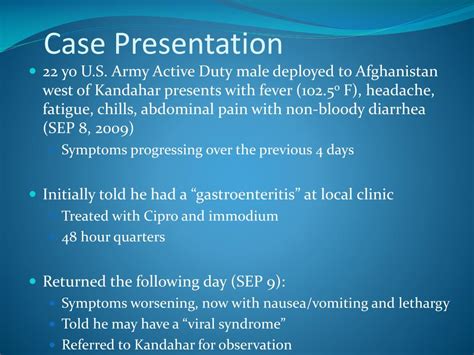 PPT - Case Presentation PowerPoint Presentation, free download - ID:1981008