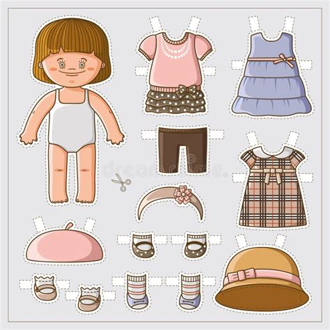 Roupa De Boneca De Papel - 10