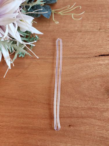 clear plastic bag tag loops acb