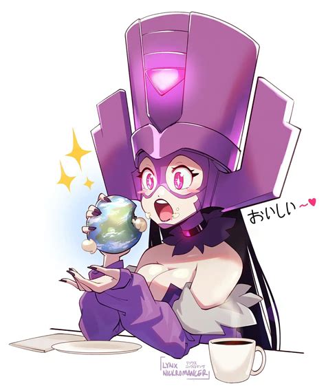 Galacta de Marvel enamora a todos sus fans con increíbles ilustraciones
