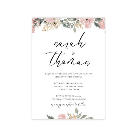 Parisian Pink Nude Invitation Rental • VintageBash