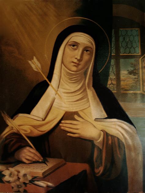 St Teresa Of Avila Painting at PaintingValley.com | Explore collection of St Teresa Of Avila ...