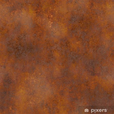 Wall Mural Seamless Rust Texture - PIXERS.US