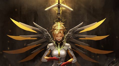 3840x2160 4k Mercy Overwatch 4K ,HD 4k Wallpapers,Images,Backgrounds