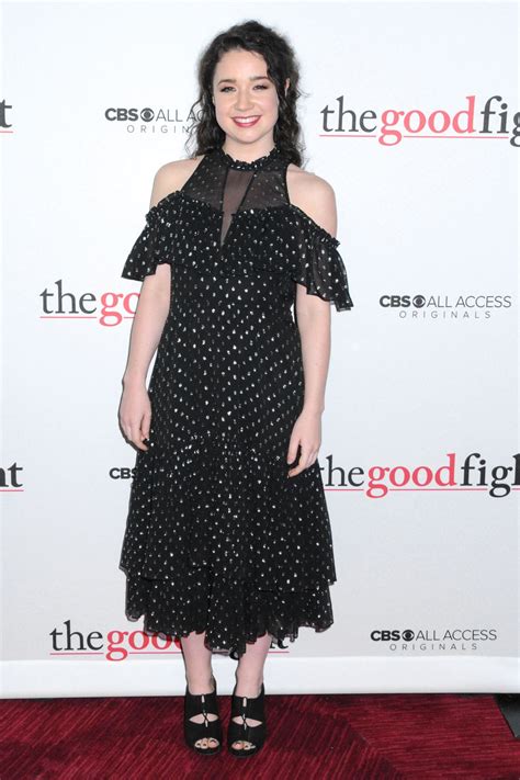 SARAH STEELE at ‘The Good Fight’ Premiere in New York 02/08/2017