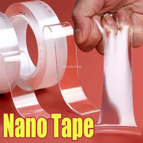 extra strong double sided adhesive tape nano waterproof  slip