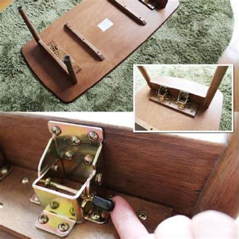 folding locking hinge