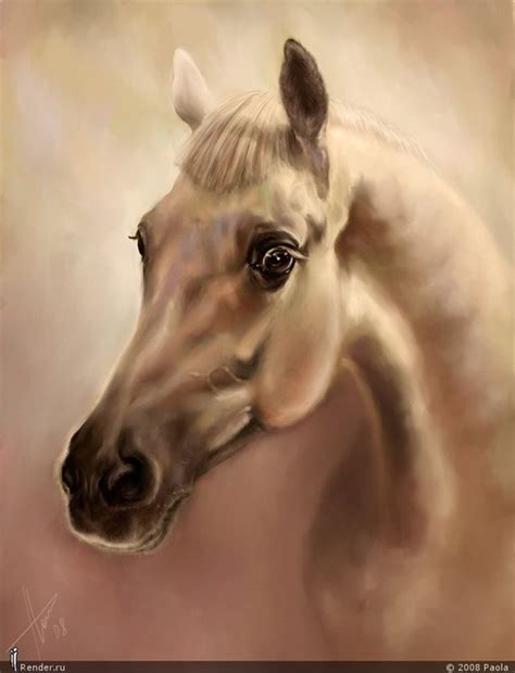Нарисованные картинки лошадей