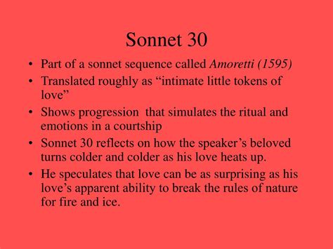 PPT - Sonnets Edmund Spenser page 298-99 PowerPoint Presentation, free ...