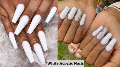 Top White Acrylic Nails Designs To Consider - Nails Reviews