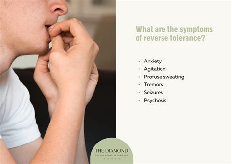 reverse tolerance drug sensitization definition  symptoms