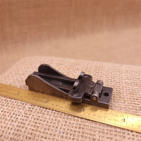 Springfield 1879 Trapdoor Carbine Rear Sight w/ Rare 1882 Marking "28 B