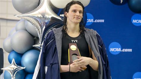 Lia Thomas, a transgender swimmer, didn't transition to gain advantage