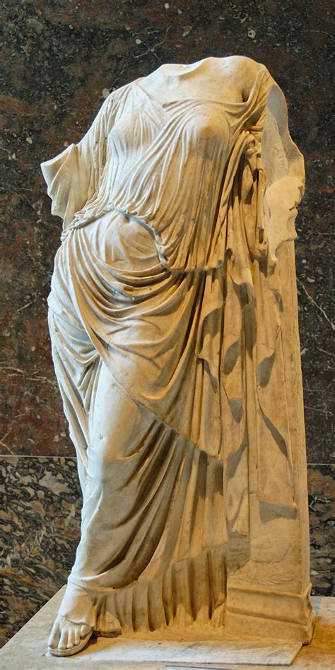 A Roman copy of a statue thought to be a reproduction of the Aphrodite