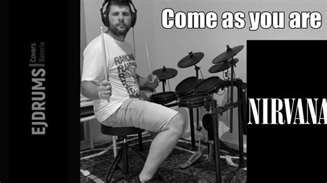 Nirvana - Come as You Are - DRUM COVER by ejdrums - YouTube