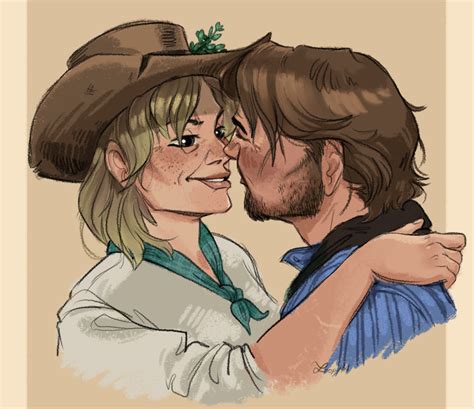 Sadie n Arthur for Outlaw-booty (RDR2) by Loopy44 on DeviantArt