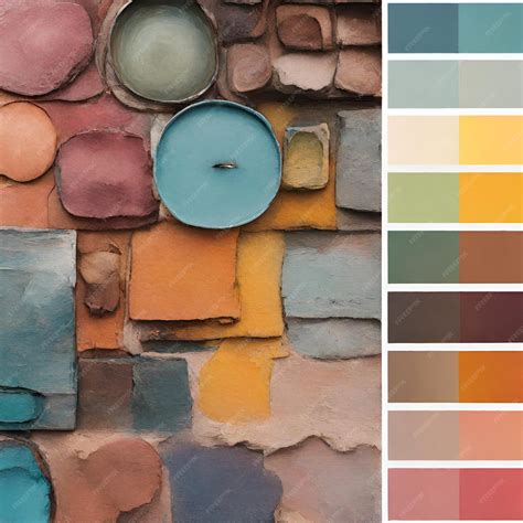premium photo  colors   color palette