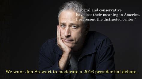 Petition · We want Jon Stewart to moderate a 2016 presidential debate ...