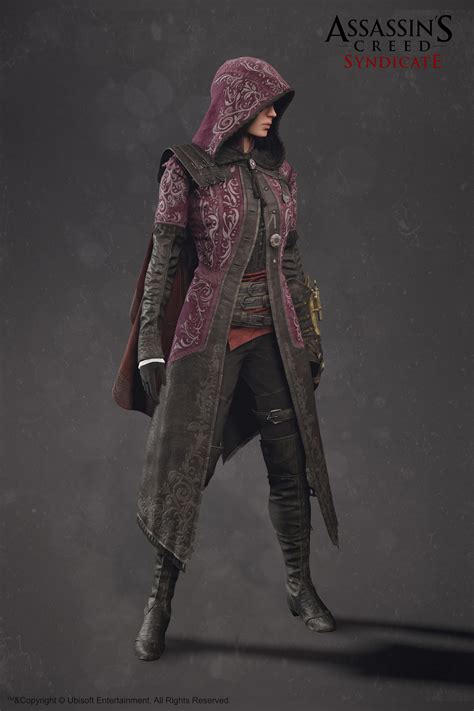 ArtStation - Evie Frye Outfit - Assassin'S Creed Syndicate