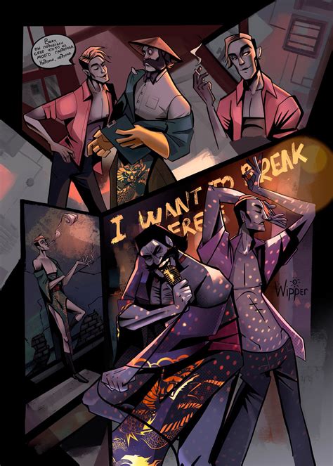 Wipper on Twitter: "Here is the second page of the zine and fuck it all