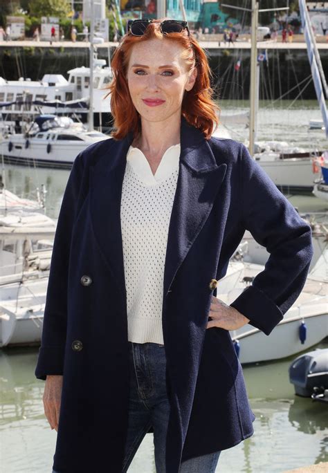 AUDREY FLEUROT at Esprit d’Hiver Photocall at 24th La Rochelle TV