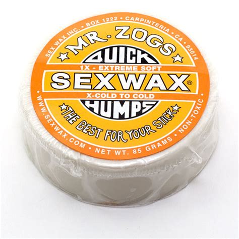 Sex Wax QUICK HUMPS 1X SURF WAX Pack of 2 Mr. Zogs - Walmart.com
