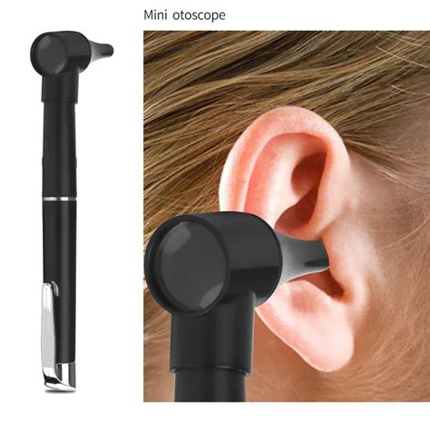 Home Ear Otoscope Mini Medical Diagnosis Otoscope Physician Approved Magnifying Lens Ear Care ...