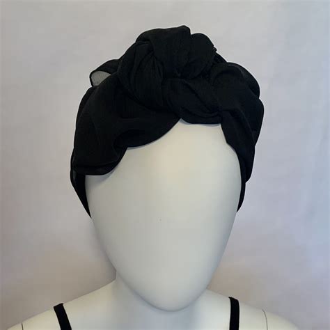 Black Chiffon Scarf - Stately Designs By Donna