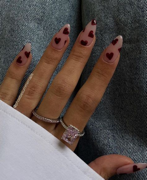 Heart Nails
