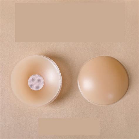 1 Pairs Silicone Nipple Covers, Reusable Sticky Invisible Pasty Breast