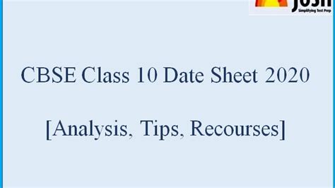cbse  class  date sheet analysis whats  tips resources