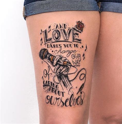 Музыкальные тату | Основные значения. Варианты дизайна. | VeAn Tattoo