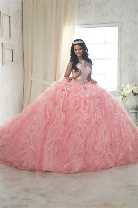 Pink Puffy Quinceanera Dresses For Sale at Joyce Collins blog