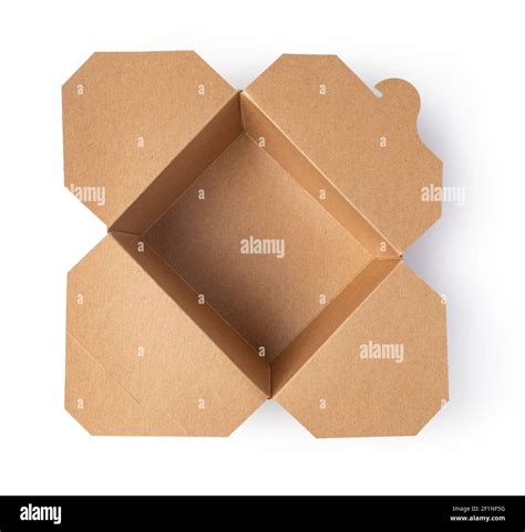 open cardboard box stock photo alamy