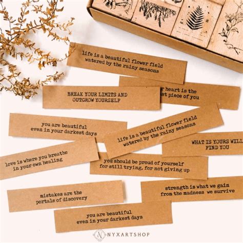 Quick Poetry Journal Stickers