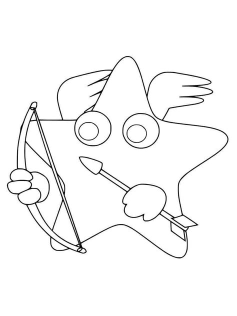 Cupid coloring page - Free printable