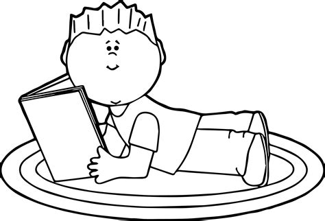 Reading Books Coloring Pages at GetColorings.com | Free printable