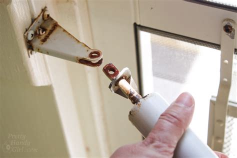 how to fix screen door closer