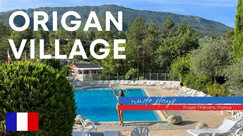 origan village  naturist resort   provence sun youtube