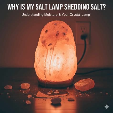 Why Is My Salt Lamp Shedding Salt? Proven Fix