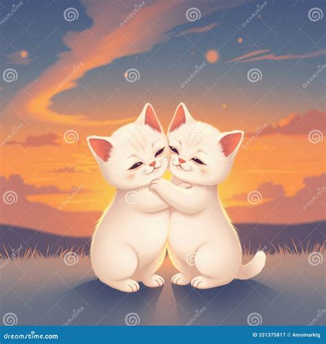 Sunset Cute Chubby Short Legged Mini White American Shorthair Kitten
