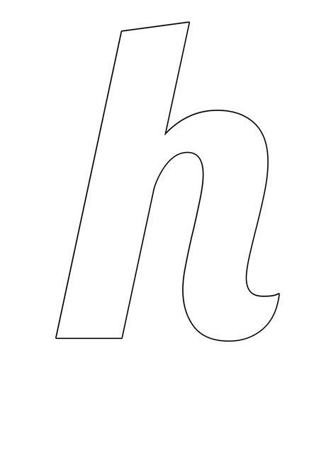 Molde De Letras Grandes 3